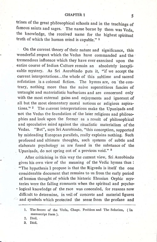 Sri Aurobindo and Theories of Evolution